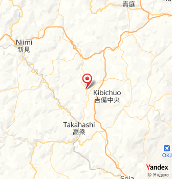 Okayama Prefecture Map