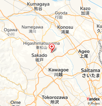 Saitama Prefecture Map