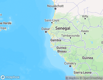 The Gambia Map