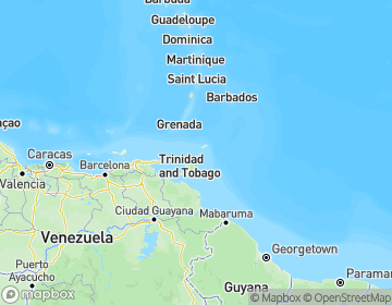 Trinidad And Tobago Map