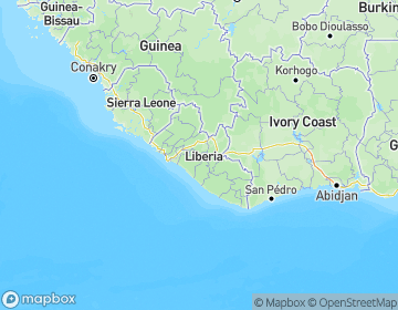 Liberia Map