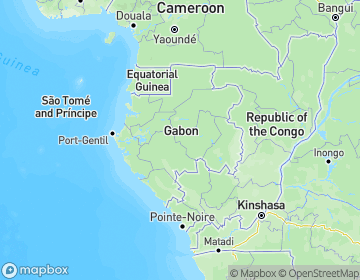 Gabon Map