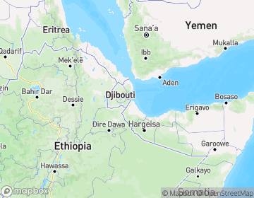 Djibouti Map