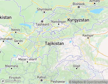 Tajikistan Map