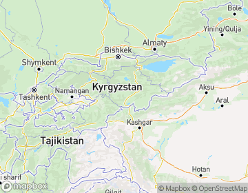Kyrgyzstan Map
